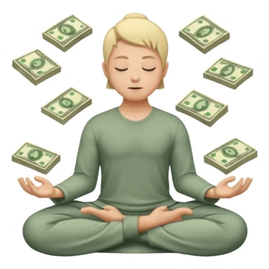 медитация на деньги
 sticker