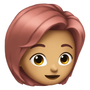 sigma female showing off jawline wit poke ey sticker