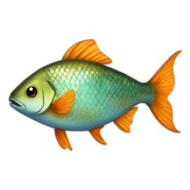 Christian fish sticker