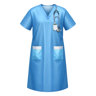 disposable gown sticker