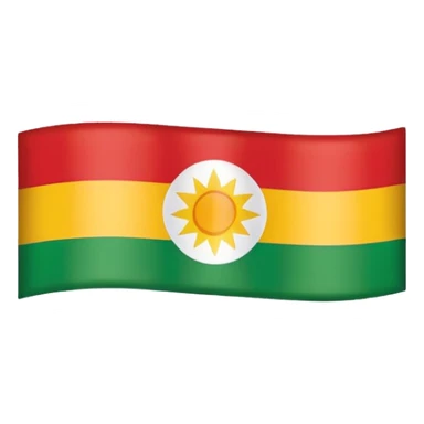 Kurdistan Flagge sticker