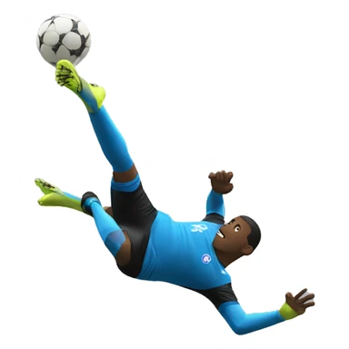 Bicycle kick  sticker