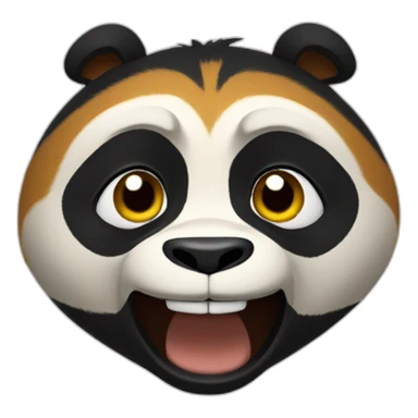 kung fu panda sticker