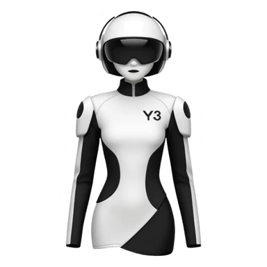 Y3 fashion sticker