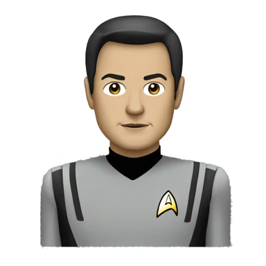 Data The android from Star Trek  sticker