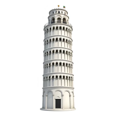 Leaning Tower Pisa sticker