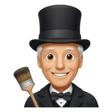 Dick Van Dyke chimney sweep  for discord  sticker