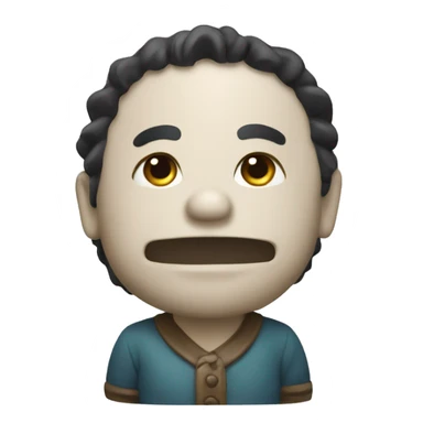 a smiski figurine  sticker