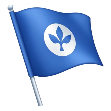 Blue flag written on it  IYI￼ sticker