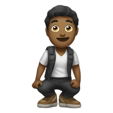 mono posando  sticker