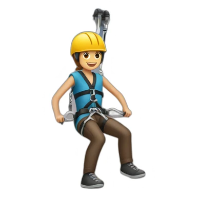zip line sticker