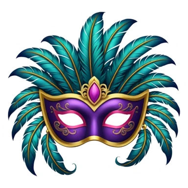 Festival Mask sticker