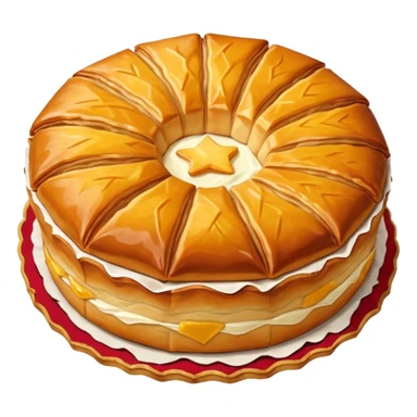 fève galette des rois sticker