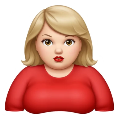 Taylor swift obesity  bigger bigger bigest take up the full screen  dying sticker