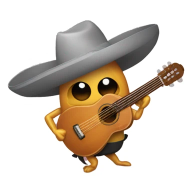 Cucaracha mariachi enfadada sticker