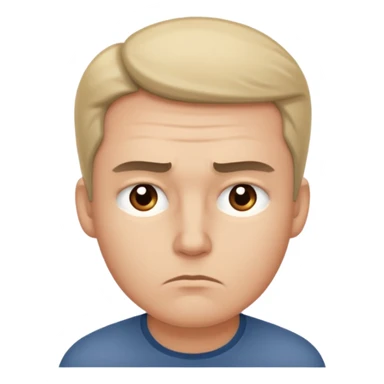 thinking hard sticker