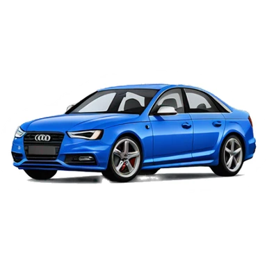 Turbo Blue audi s4  sticker