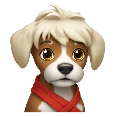 Red healer cross  sticker