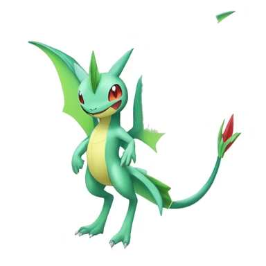 Shiny Vikavolt-Flygon-Pokémon-Fakémon Full Body sticker