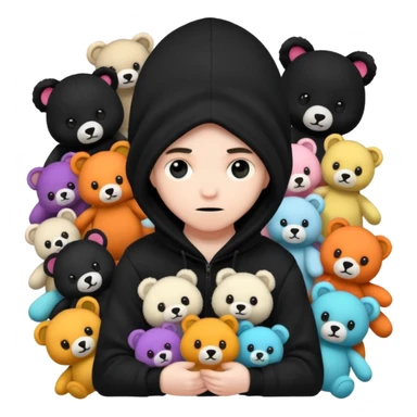 Terrorist who has lots of stuffed animals sticker
