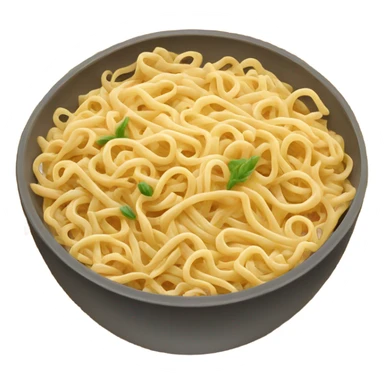 Big bowl of noodles sticker