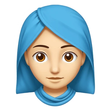 Mavi  ok yuvarlanır sticker