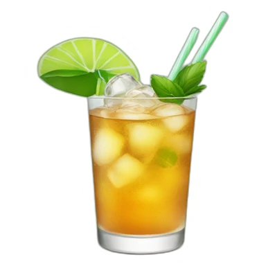 Sprite cocktail sticker