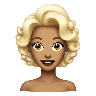 A drag queen sticker