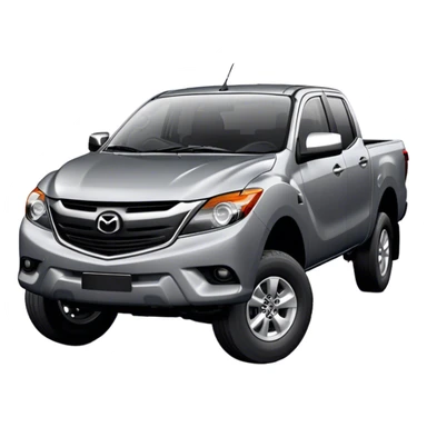 Mazda BT-50 - Mazda (Model Year: 2022) (Iconic colour: Dark Silver) sticker