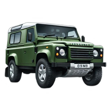 Landrover defender sticker