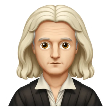 isaac-newton sticker