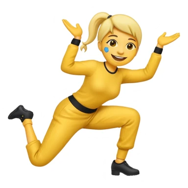 Emoji twerking sticker