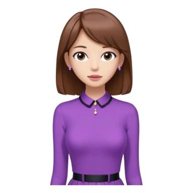 Pelo castaño,delgada,alta, mi color favorito es el lila me gusta lo coquet y lo asthetic,estoy asiendo mi Glow up y soy fan a BLAK PINK 🖤🩷 sticker