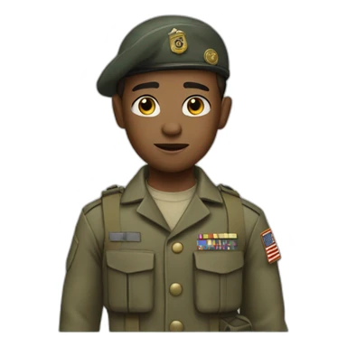 solider boy from the boys tv series sticker
