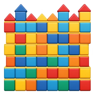 Toy Block Homes sticker