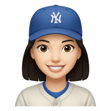 Kendal jenner with cap sticker