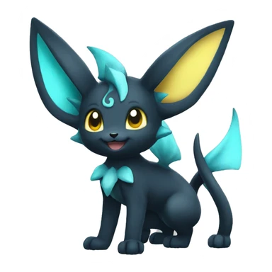 Umbreon-Vaporeon full body sticker