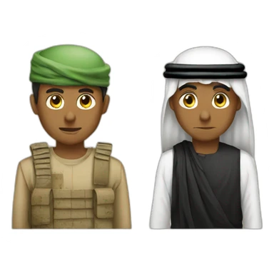 Yemen and saudi war sticker