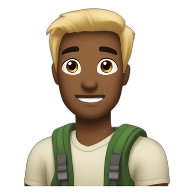 Chris McLean from Total Drama Island sticker