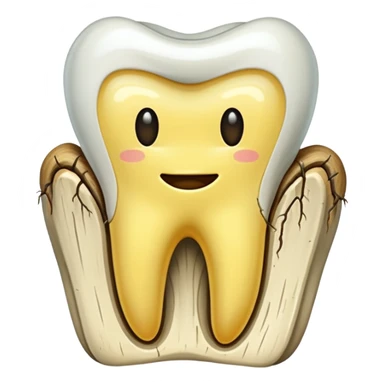 Tooth extracted sticker