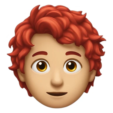 Louve au yeux rouge sticker