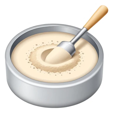 pact whit powder sticker