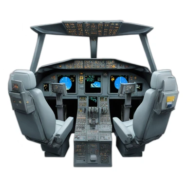 Airplane cockpit sticker