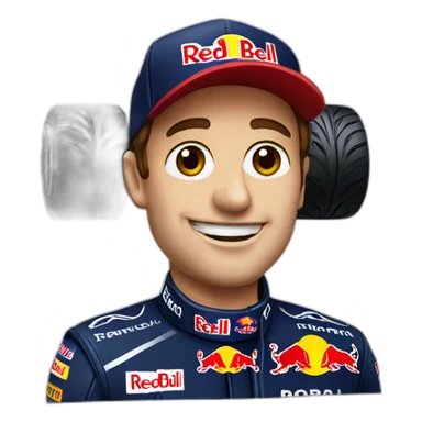 Redbull F1 Car sticker