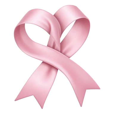 Un lazo rosado pastel sticker