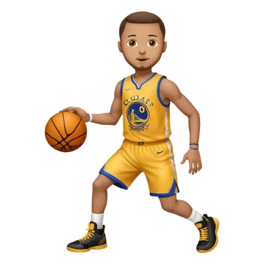 Stephen curry entrain de shooter sticker