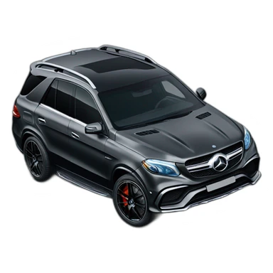 Mercedes Gle 63s barabus black sticker