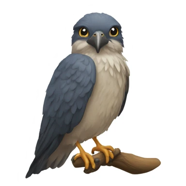 Merlin bird sticker