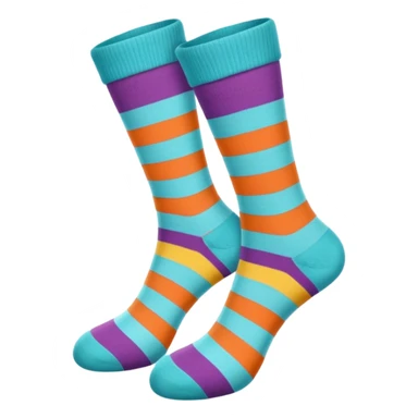 hipster socks sticker