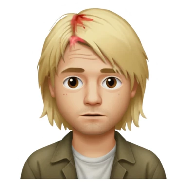 kurt cobain sticker